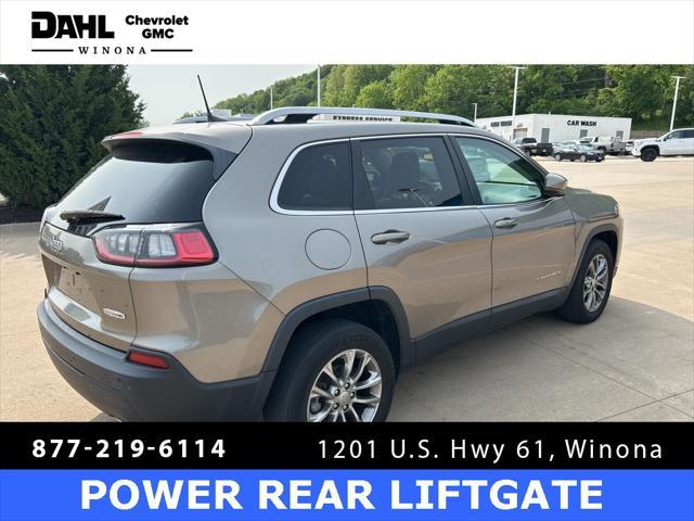 used 2021 Jeep Cherokee car, priced at $21,900