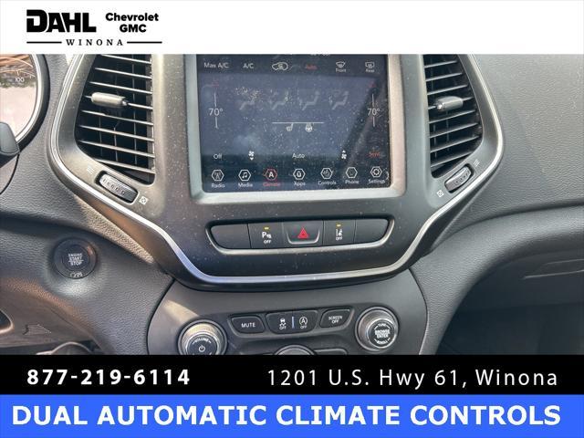 used 2021 Jeep Cherokee car, priced at $21,900