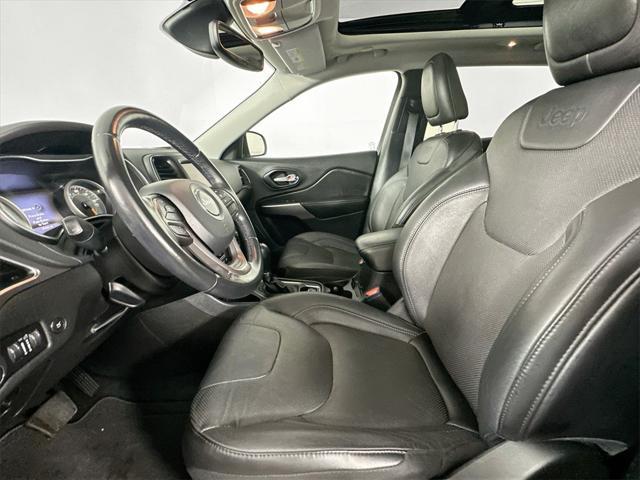 used 2021 Jeep Cherokee car, priced at $21,400