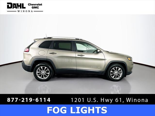 used 2021 Jeep Cherokee car, priced at $20,400