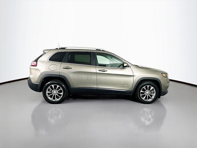 used 2021 Jeep Cherokee car, priced at $21,400