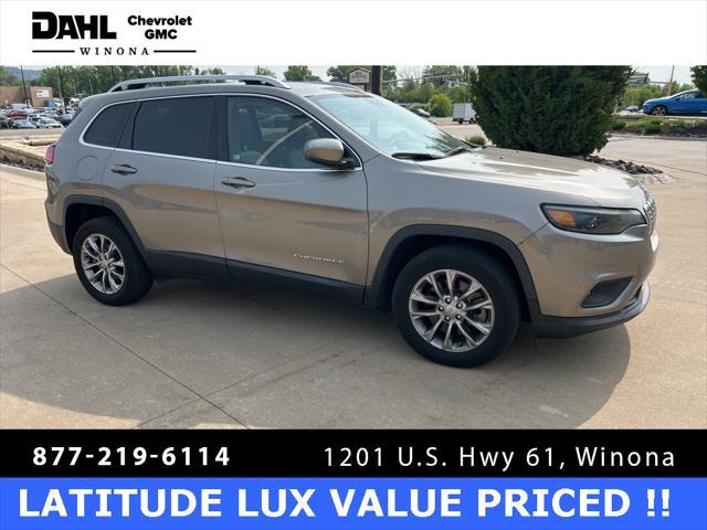 used 2021 Jeep Cherokee car, priced at $21,900