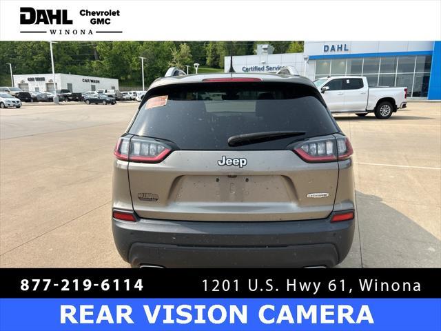 used 2021 Jeep Cherokee car, priced at $21,900