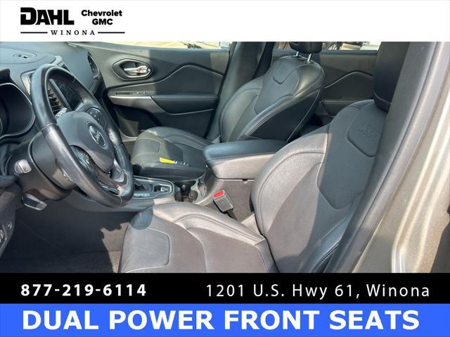 used 2021 Jeep Cherokee car, priced at $21,900