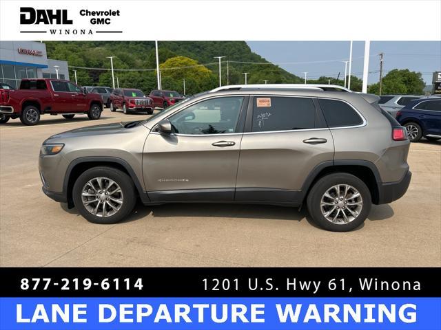 used 2021 Jeep Cherokee car, priced at $21,900