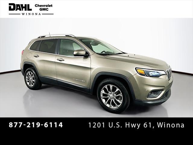 used 2021 Jeep Cherokee car, priced at $21,400