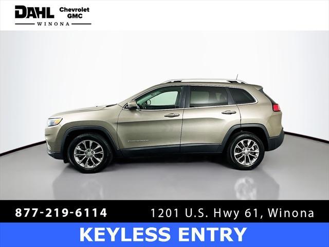 used 2021 Jeep Cherokee car, priced at $20,400