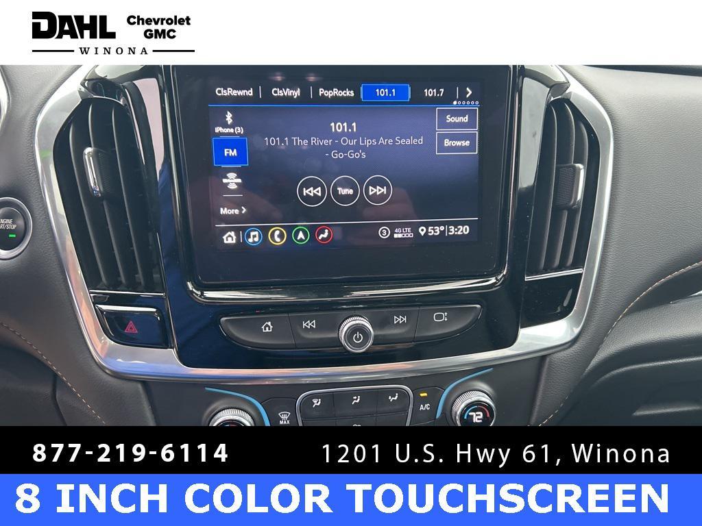 used 2020 Chevrolet Traverse car, priced at $27,400