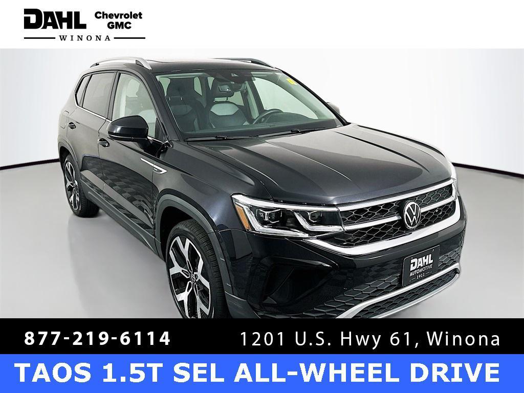 used 2022 Volkswagen Taos car, priced at $23,400