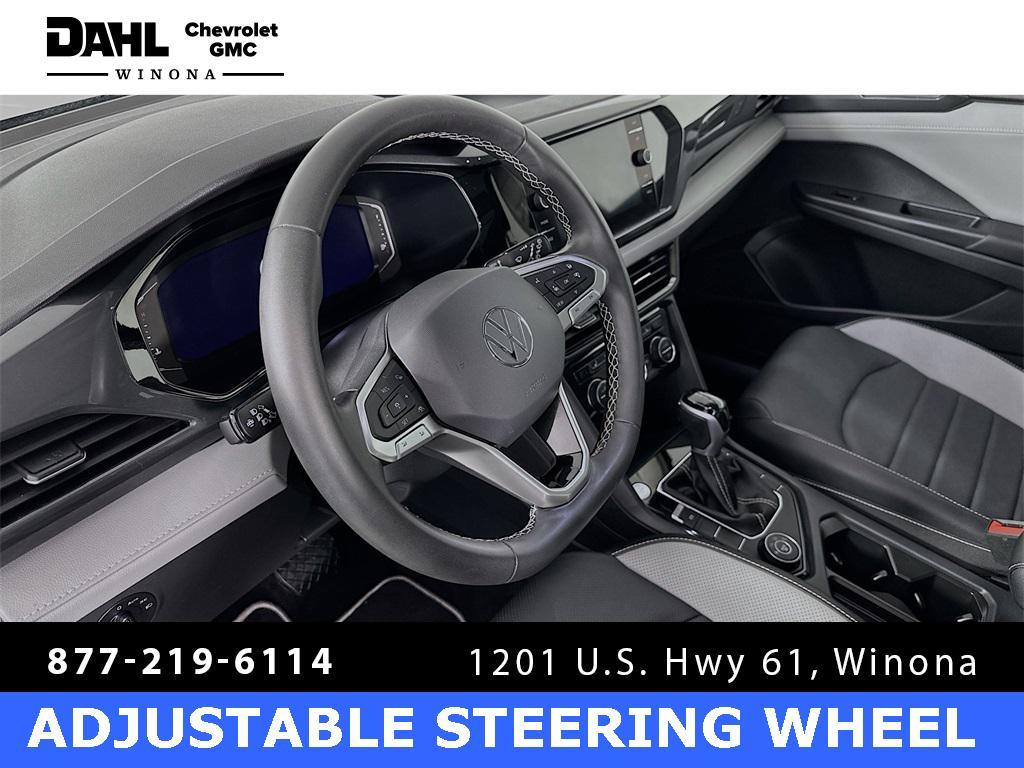 used 2022 Volkswagen Taos car, priced at $21,900