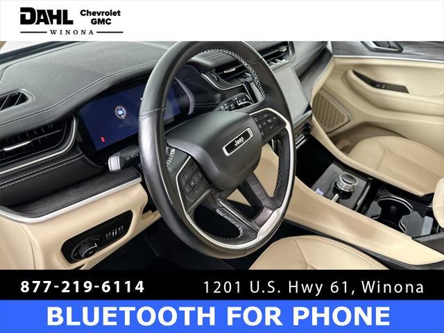 used 2021 Jeep Grand Cherokee L car, priced at $30,400