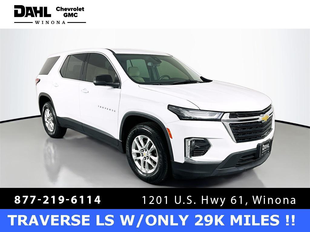used 2023 Chevrolet Traverse car, priced at $24,400