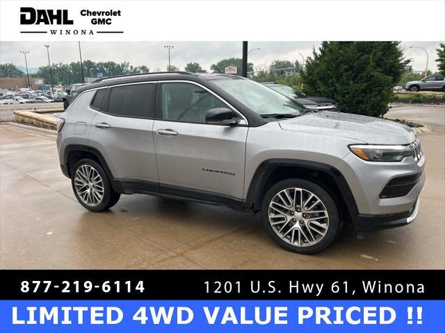 used 2022 Jeep Compass car, priced at $22,900