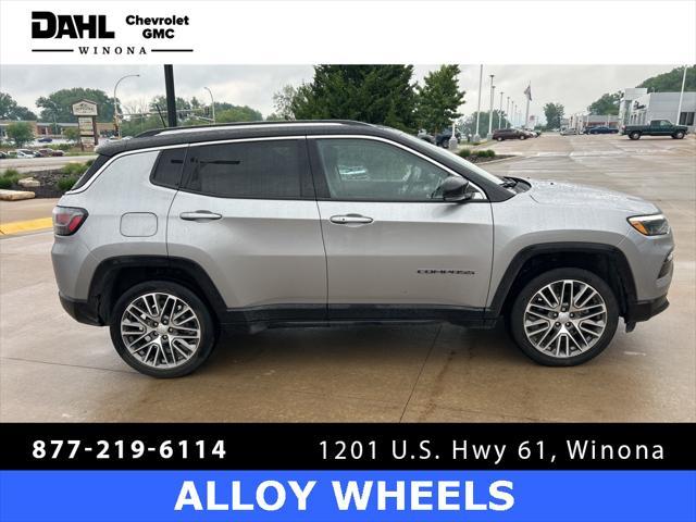 used 2022 Jeep Compass car, priced at $22,900
