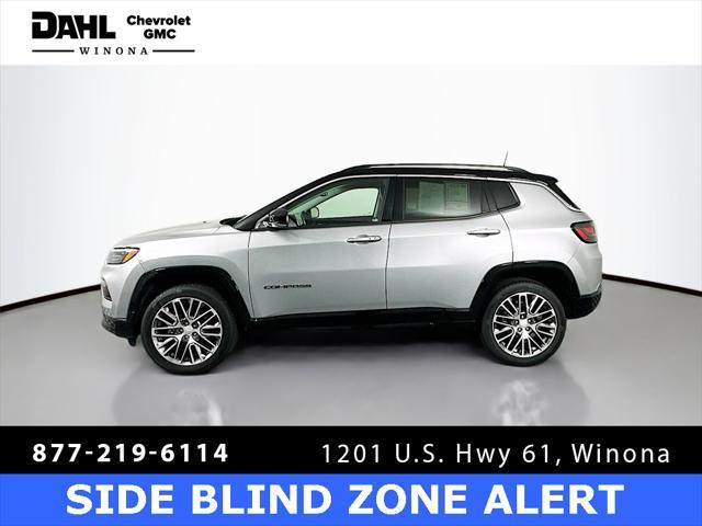 used 2022 Jeep Compass car, priced at $21,900