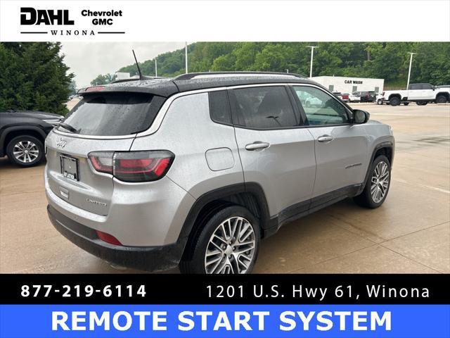 used 2022 Jeep Compass car, priced at $22,900