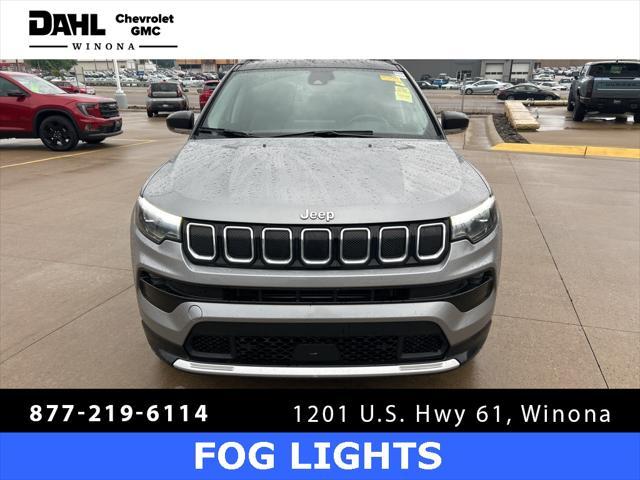 used 2022 Jeep Compass car, priced at $22,900