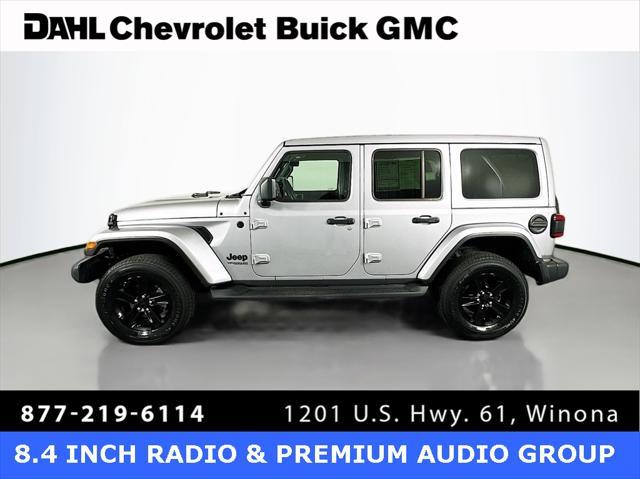 used 2021 Jeep Wrangler Unlimited car, priced at $36,200