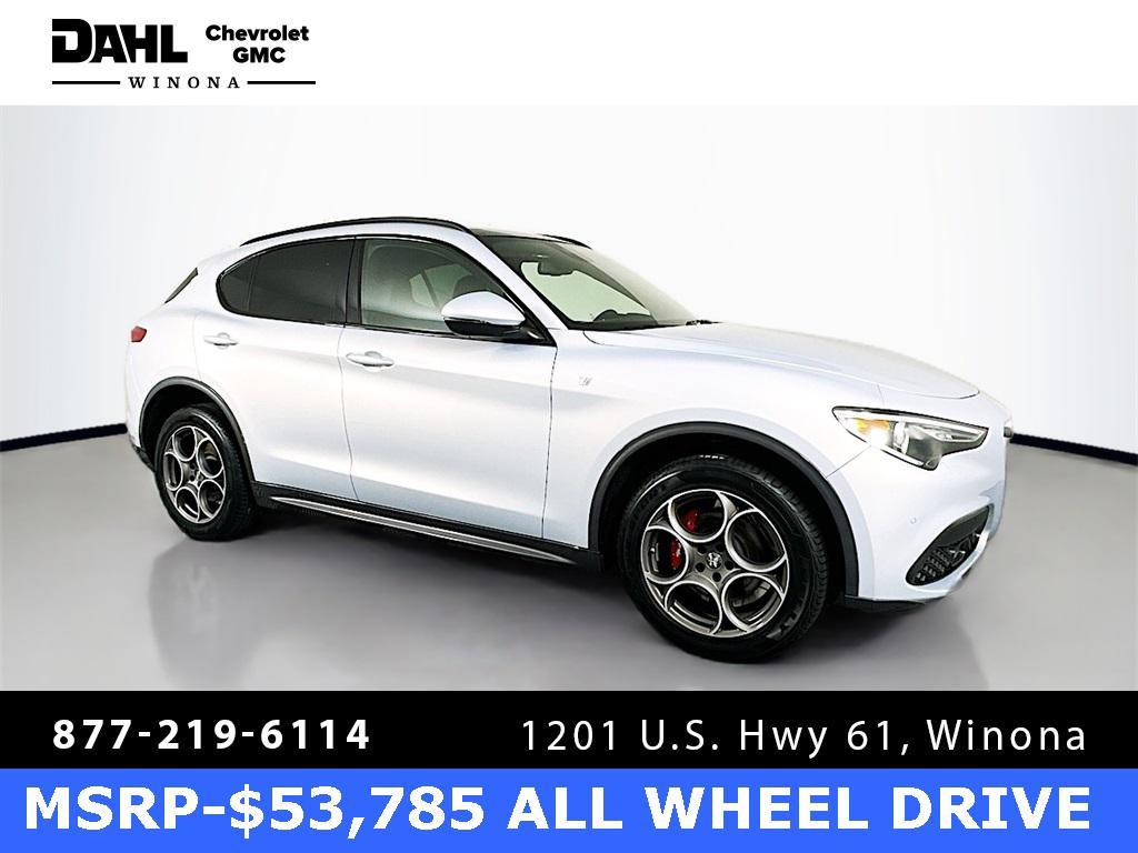 used 2022 Alfa Romeo Stelvio car, priced at $25,600