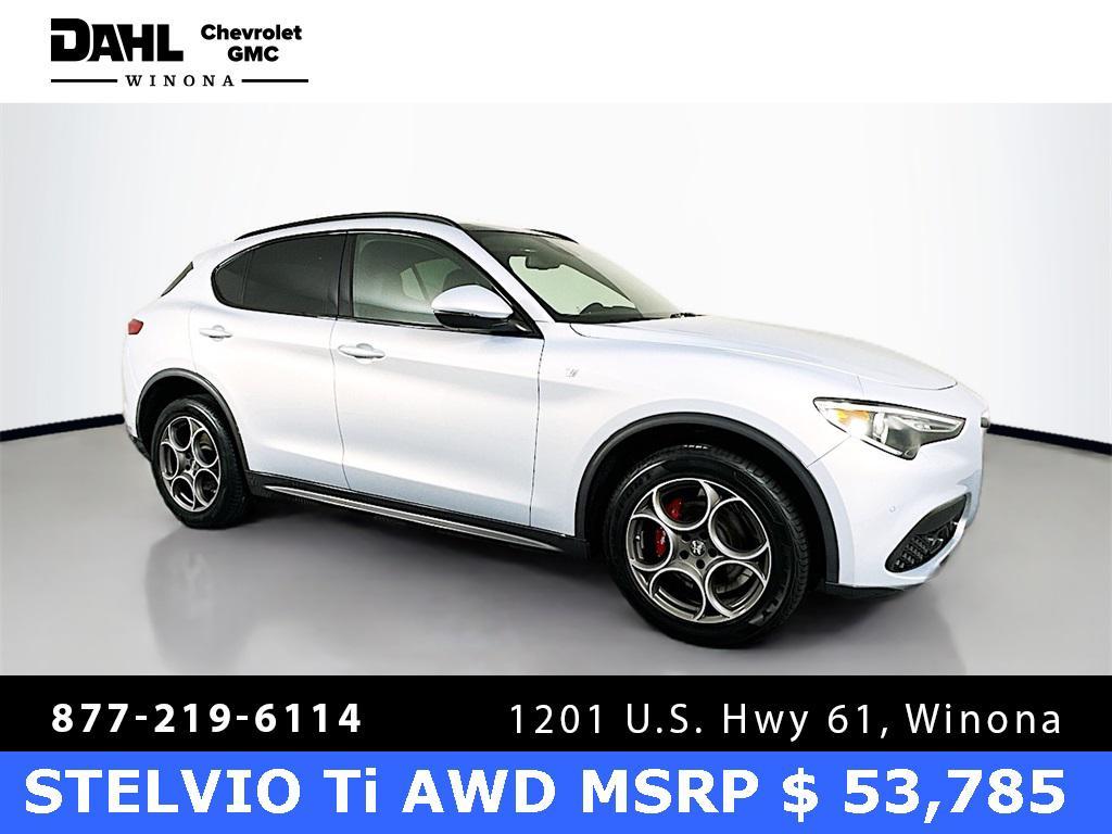 used 2022 Alfa Romeo Stelvio car, priced at $25,400
