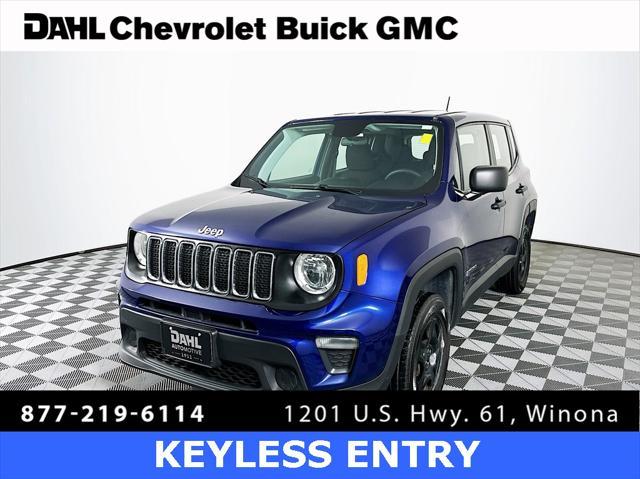 used 2020 Jeep Renegade car, priced at $16,500