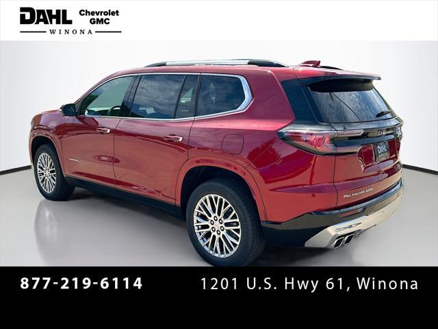 new 2025 GMC Acadia car, priced at $57,300