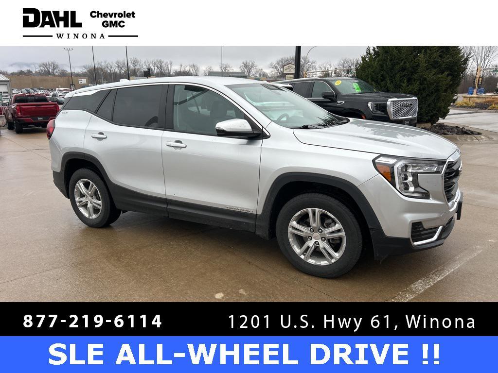 used 2022 GMC Terrain car, priced at $20,400