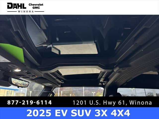 new 2025 GMC HUMMER EV SUV car, priced at $97,900