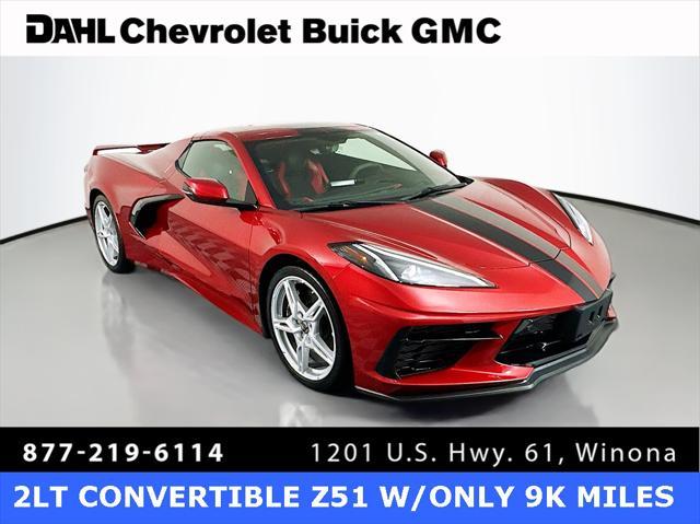 used 2022 Chevrolet Corvette car, priced at $62,900