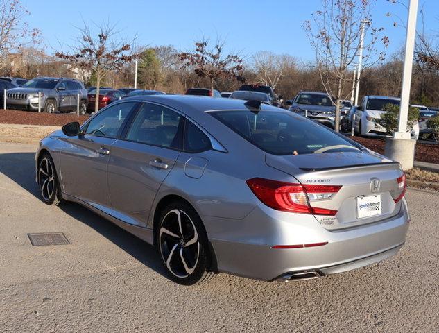 used 2021 Honda Accord car, priced at $25,737