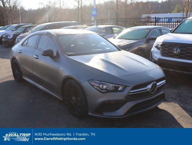 used 2022 Mercedes-Benz AMG CLA 35 car, priced at $40,990