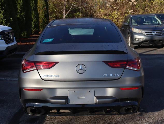 used 2022 Mercedes-Benz AMG CLA 35 car, priced at $40,990