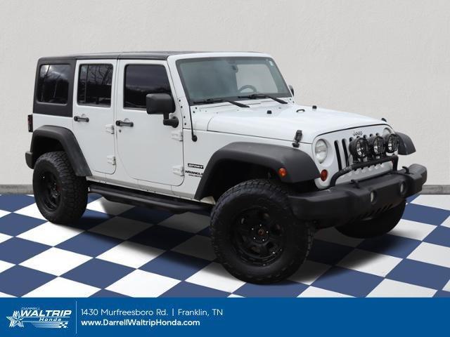 used 2012 Jeep Wrangler Unlimited car, priced at $16,209