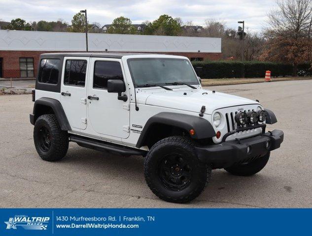 used 2012 Jeep Wrangler Unlimited car, priced at $16,741