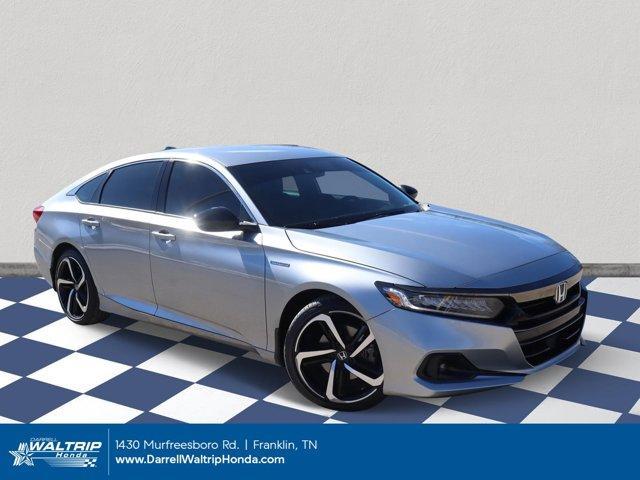 used 2022 Honda Accord Hybrid car, priced at $28,957