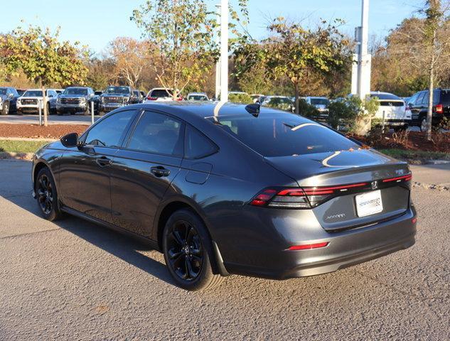 new 2025 Honda Accord car, priced at $30,655