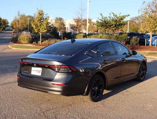 new 2025 Honda Accord car, priced at $30,655