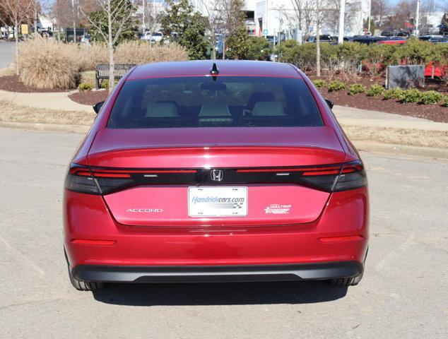 new 2025 Honda Accord car, priced at $31,110