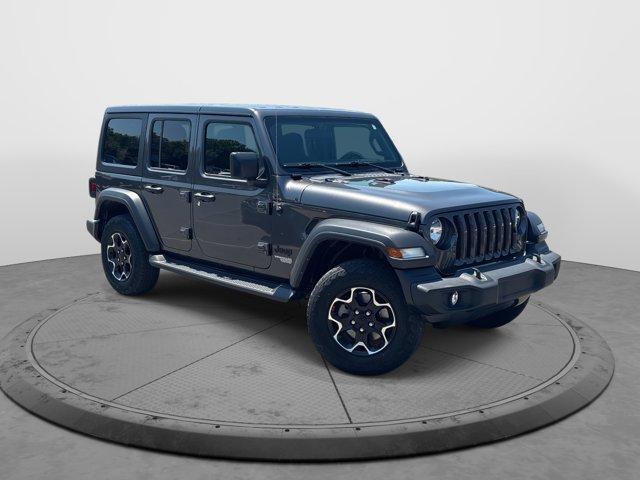 used 2021 Jeep Wrangler Unlimited car, priced at $31,345