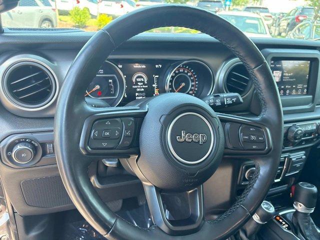 used 2021 Jeep Wrangler Unlimited car, priced at $31,345