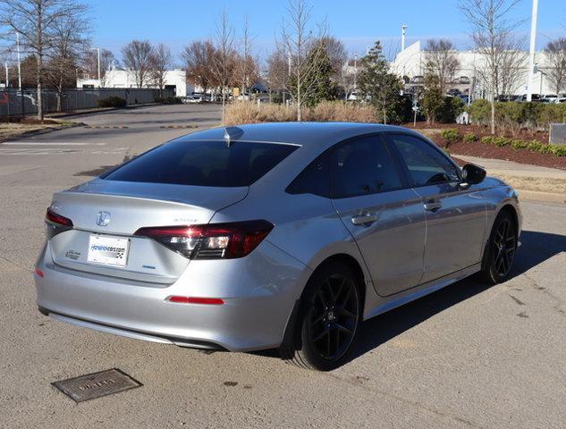 new 2025 Honda Civic Hybrid car, priced at $28,845