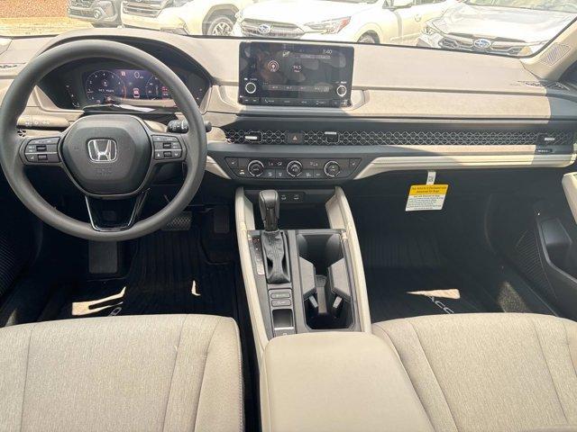 new 2025 Honda Accord car, priced at $30,710