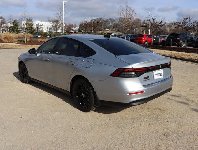 new 2025 Honda Accord car, priced at $30,655