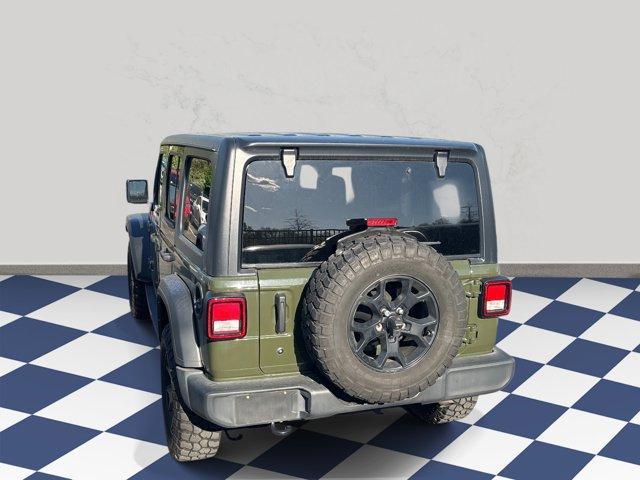 used 2021 Jeep Wrangler Unlimited car, priced at $34,698