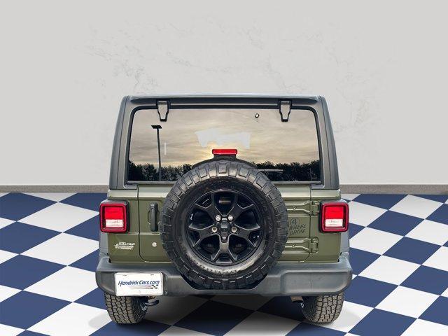 used 2021 Jeep Wrangler Unlimited car, priced at $34,698