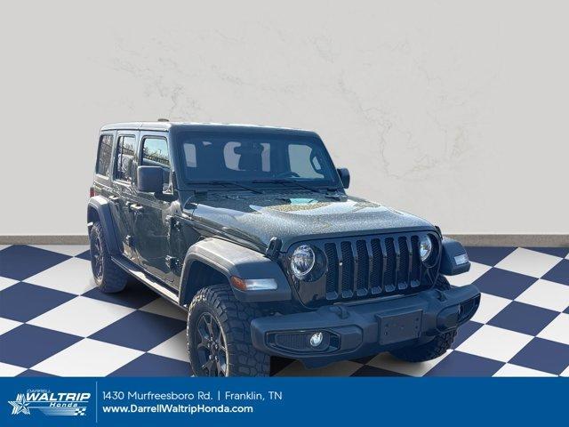 used 2021 Jeep Wrangler Unlimited car, priced at $34,698