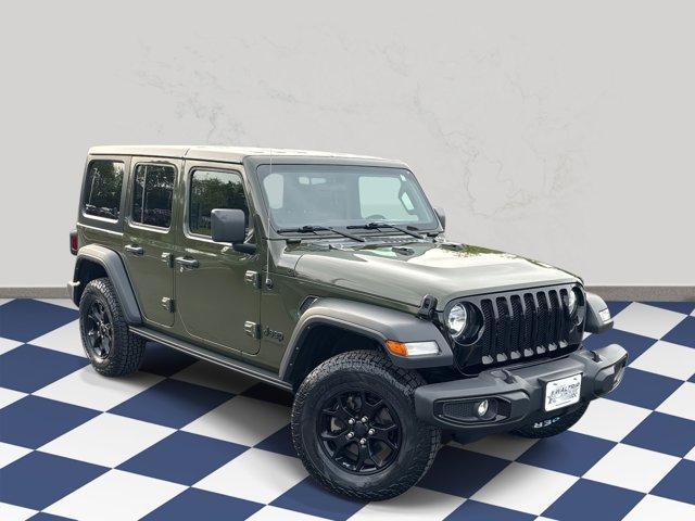 used 2021 Jeep Wrangler Unlimited car, priced at $34,698