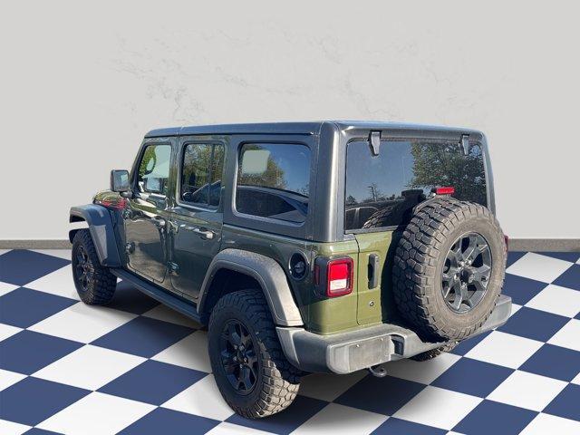 used 2021 Jeep Wrangler Unlimited car, priced at $34,698