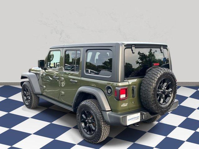 used 2021 Jeep Wrangler Unlimited car, priced at $34,698