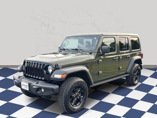 used 2021 Jeep Wrangler Unlimited car, priced at $34,698